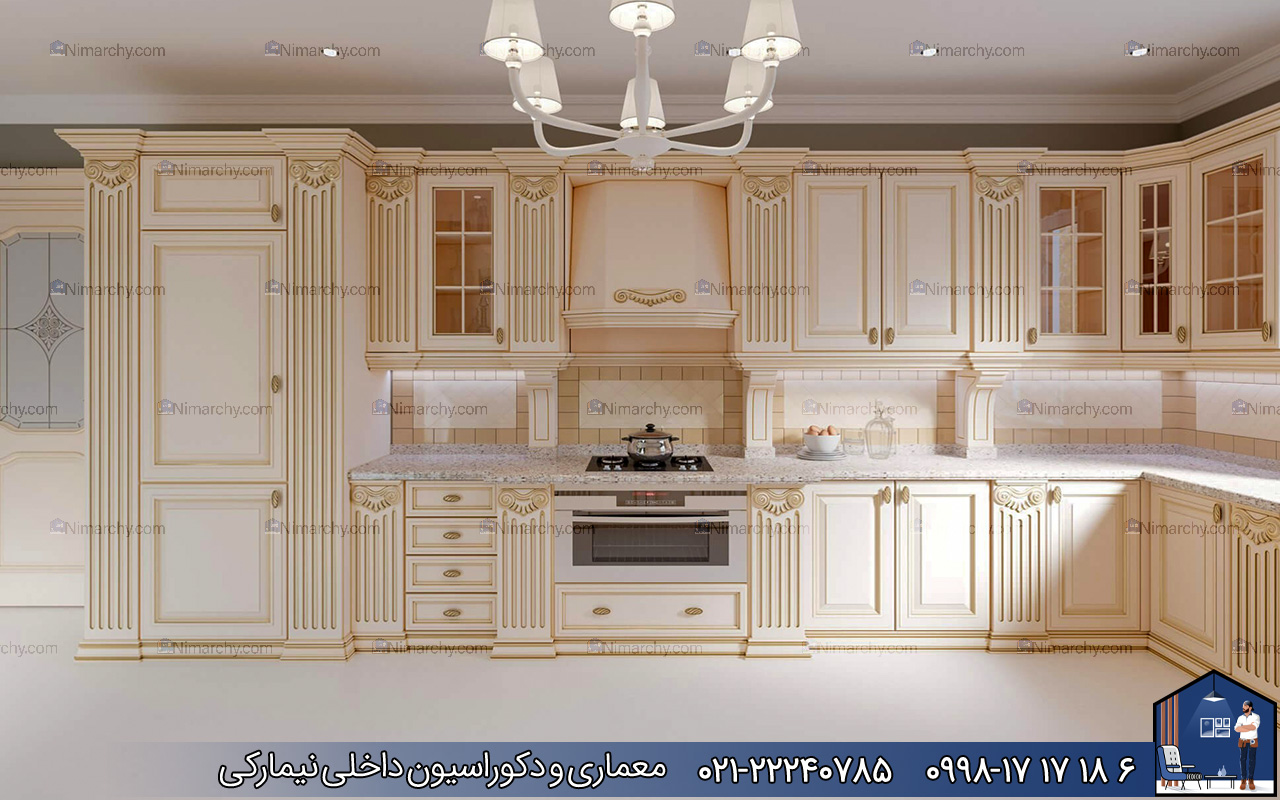 Nimarchy.com-شباهت-و-تفاوت-کابینت-کلاسیک-و-نئوکلاسیک