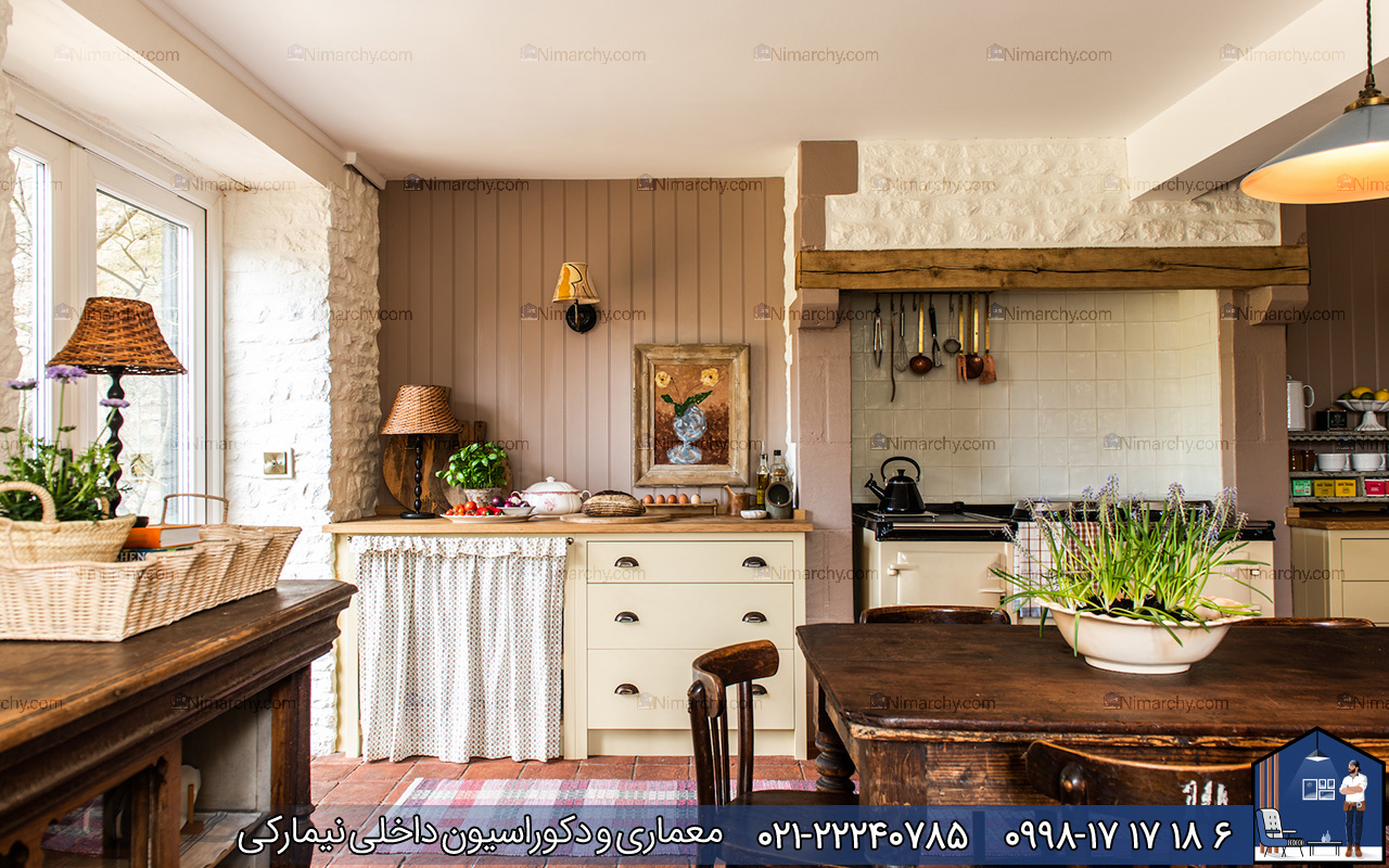 Nimarchy.com-آشپزخانه-با-دکوراسیون-بوهو