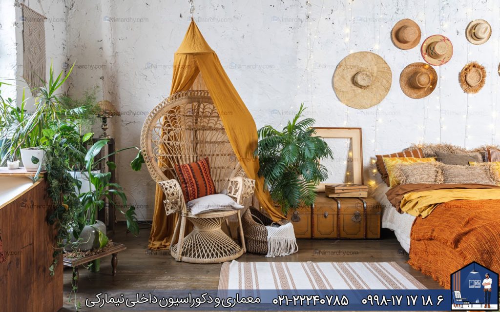Nimarchy.com-سبک‌بوهو-در-دکوراسیون-داخلی
