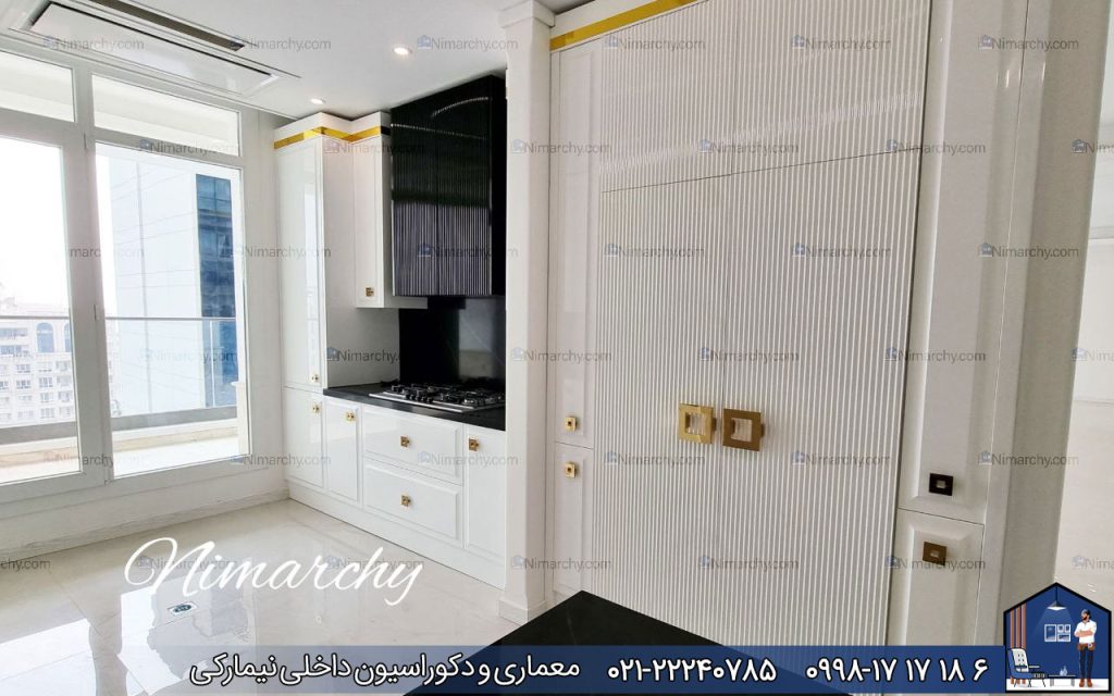 nimarchy.com - کابینت پولیشی چیست؟ خرید کابینت پولیشی - تصویر پروژه نیمارکی