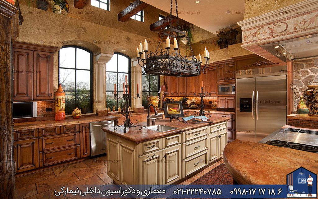 Nimarchy.com-دکور-آشپزخانه-کلاسیک