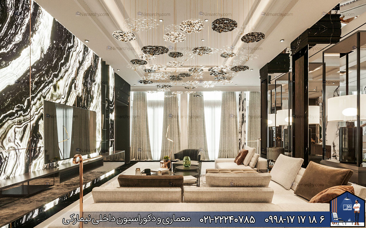 Nimarchy.com- دکوراسیون داخلی مدرن لاکچری