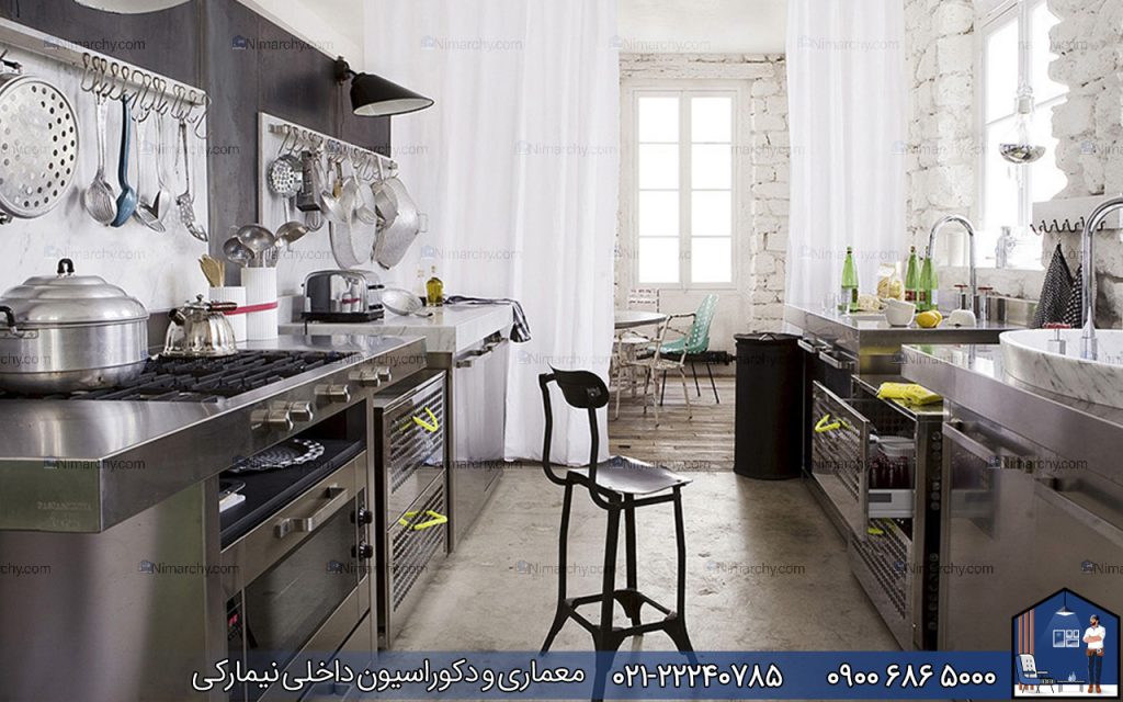 www.nimarchy.com-دکوراسیون-فضای-بین-آشپزخانه-و-پذیرایی-با-پرده
