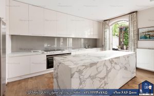 Nimarchy.com-آشپزخانه-با-کابینت-پولیش-انزو