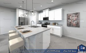 Nimarchy.com-آشپزخانه-با-کابینت-پولیشی-انزو