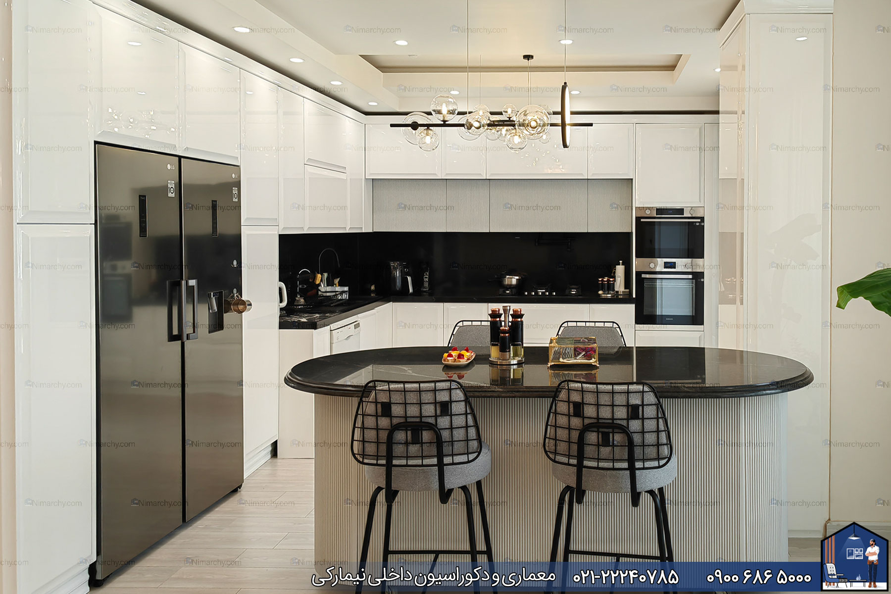 Nimarchy.com دکوراسیون داخلی،کابینت آشپزخانه و اتاق خواب و کمد مرزداران
