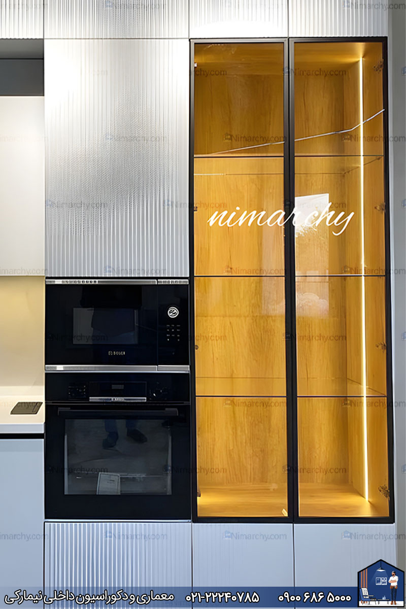 Nimarchy.com - کابینت آشپزخانه مدرن پروژه دماوند