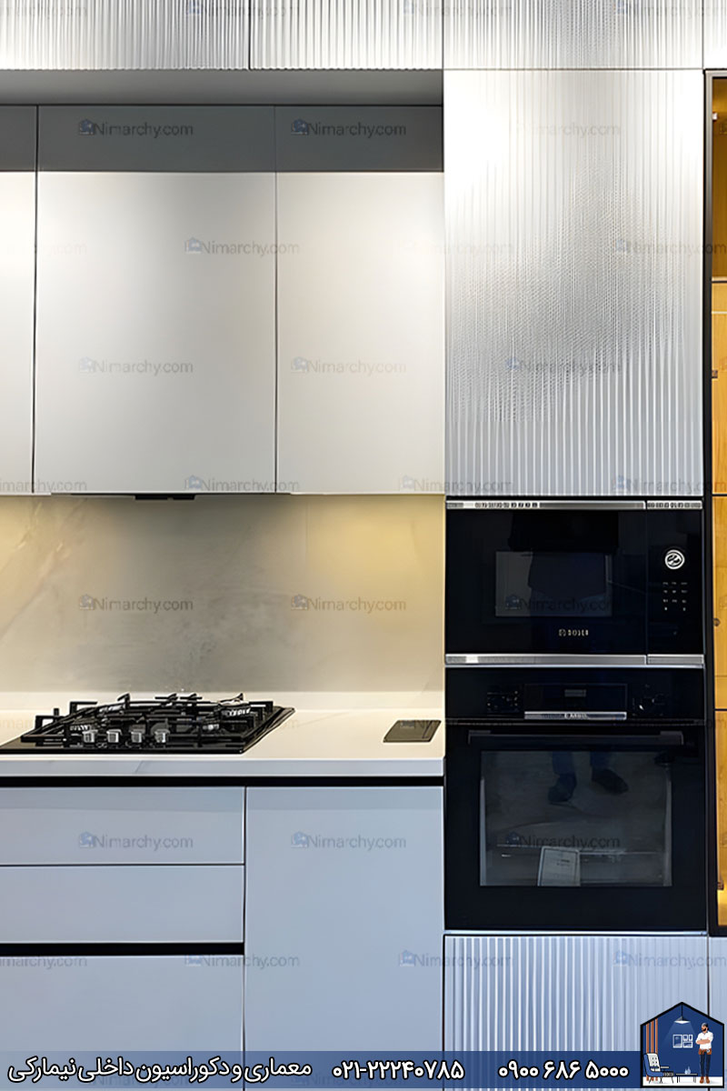 Nimarchy.com - کابینت آشپزخانه مدرن پروژه دماوند
