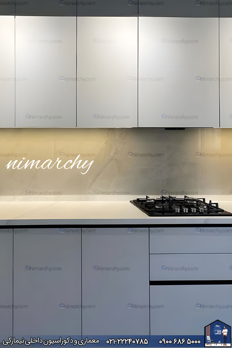 Nimarchy.com - کابینت آشپزخانه مدرن پروژه دماوند