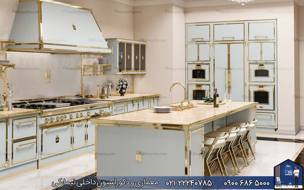 Nimarchy.com-کابینت-نئوکلاسیک