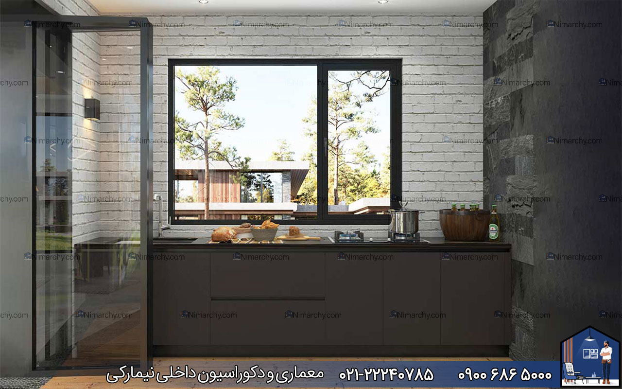 Nimarchy.com - رنگ بندی کابینت پلی اورتان