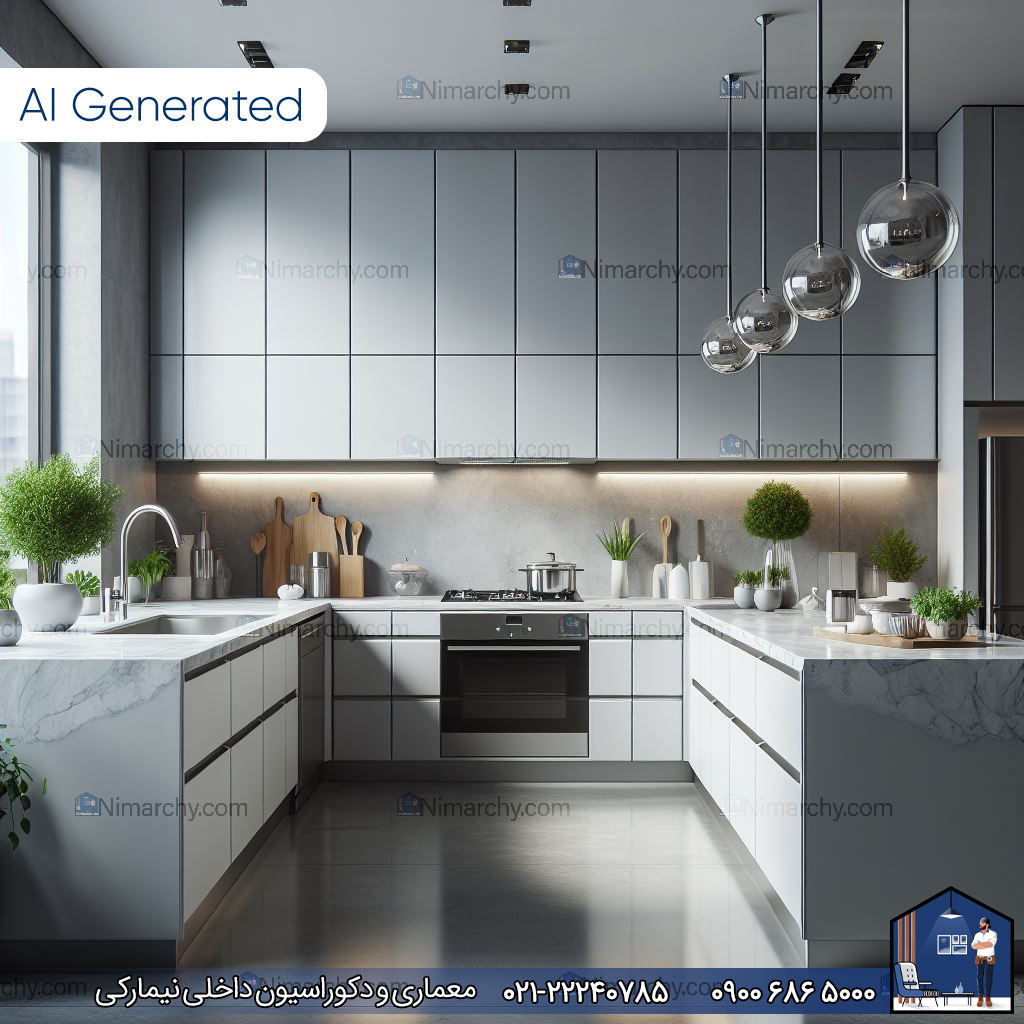 Nimarchy.com - رنگ بندی کابینت پلی اورتان