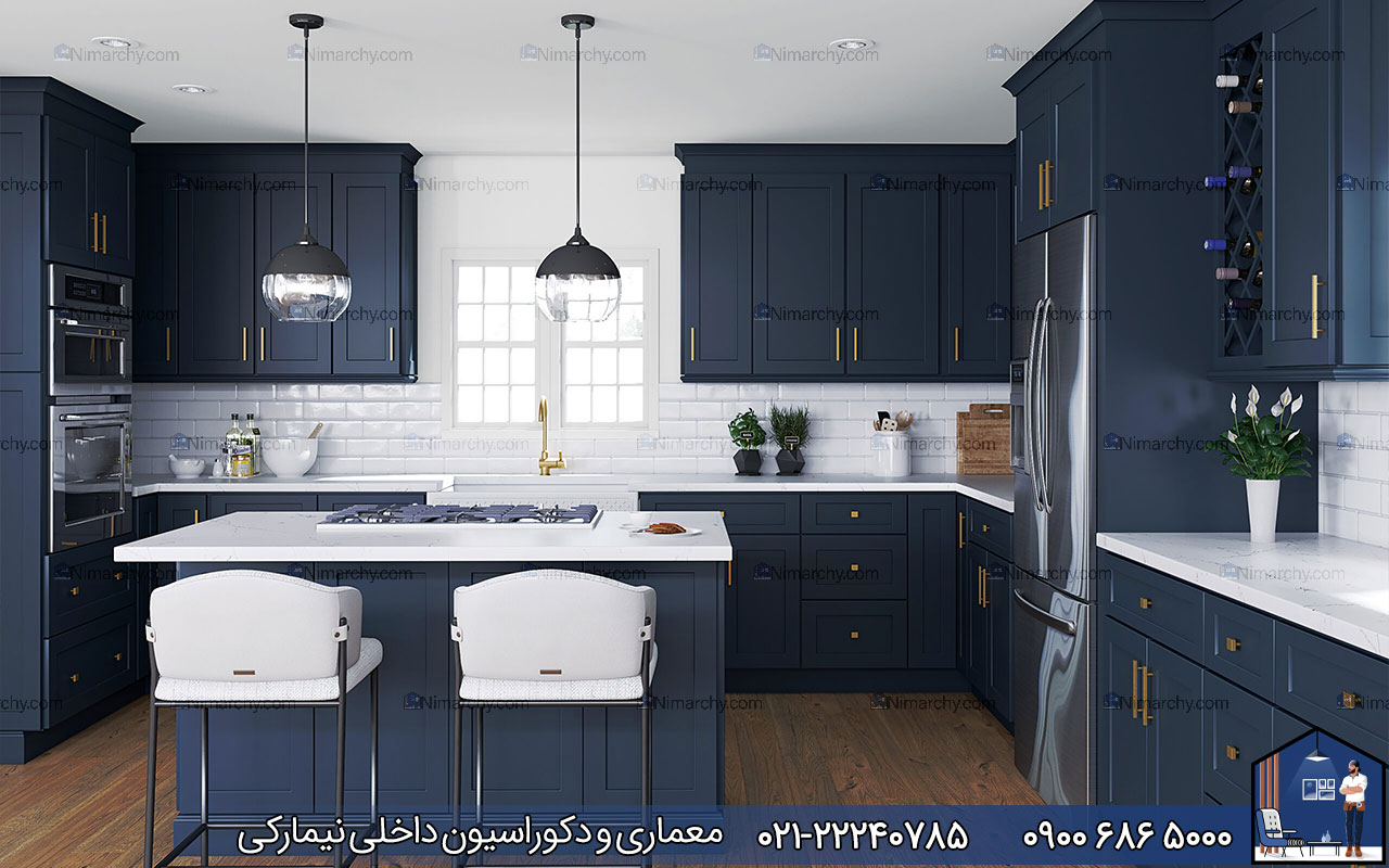 Nimarchy.com - رنگ بندی کابینت پلی اورتان