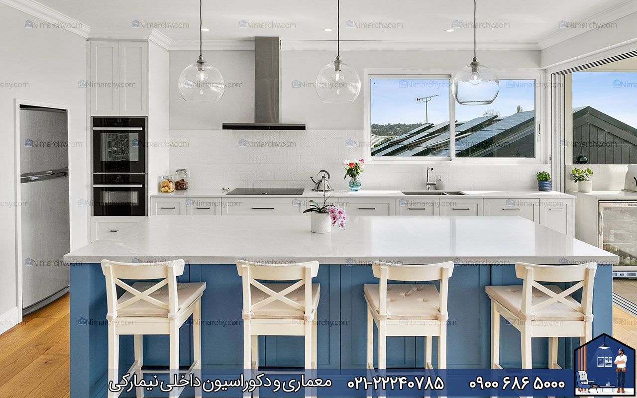 Nimarchy.com - رنگ بندی کابینت پلی اورتان