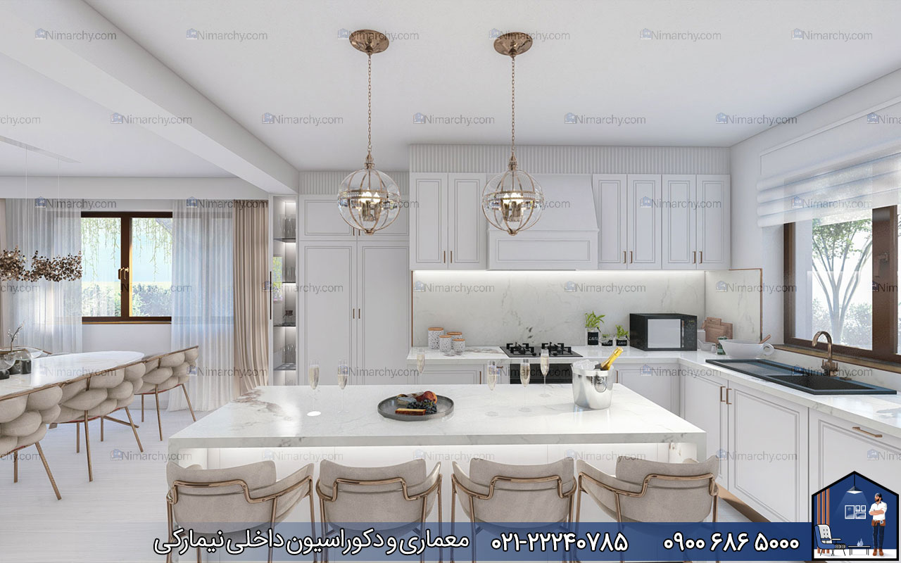 10 مدل کابینت نئوکلاسیک سفید که باید ببینید، خرید کابینت نئوکلاسیک سفید با  بهترین قیمت - نیمارکی، معماری و دکوراسیون داخلی | کابینت نئوکلاسیک، کابینت  مدرن، کابینت آشپزخانه، کمد دیواری، دکوراسیون داخلی