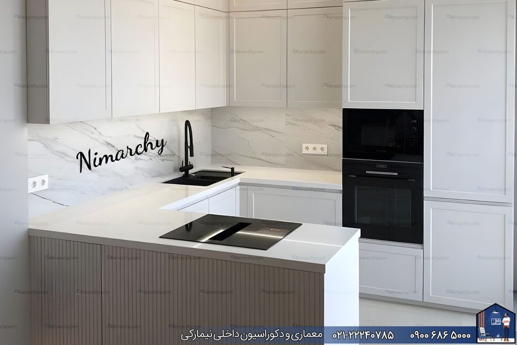 Nimarchy.com - دکور آشپزخانه کوچک پروژه یوسف اباد