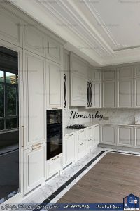 Nimarchy.com - کابینت نئوکلاسیک با سنگ اسپایدر ، آشپزخانه پروژه رامسر