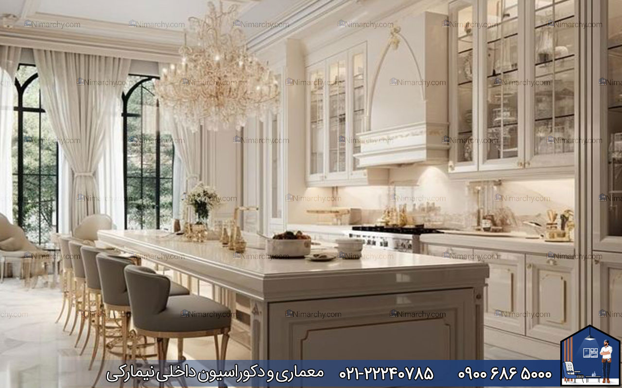 Nimarchy.com - کابینت نئوکلاسیک جدید