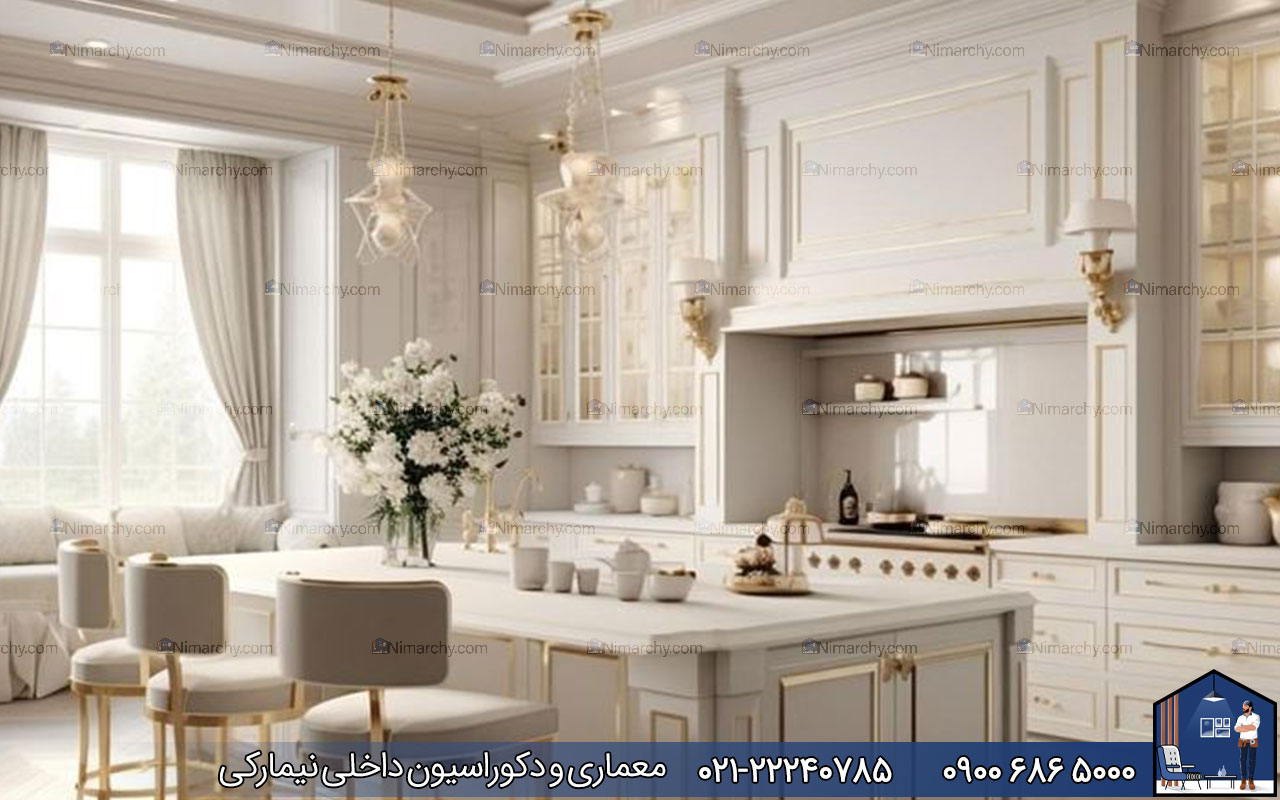 Nimarchy.com - کابینت نئوکلاسیک جدید