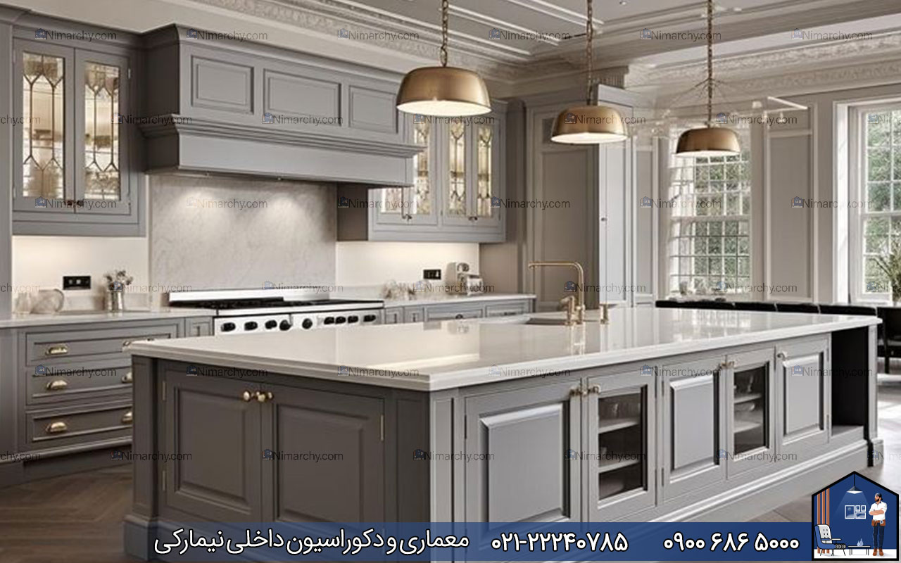 Nimarchy.com - کابینت نئوکلاسیک جدید