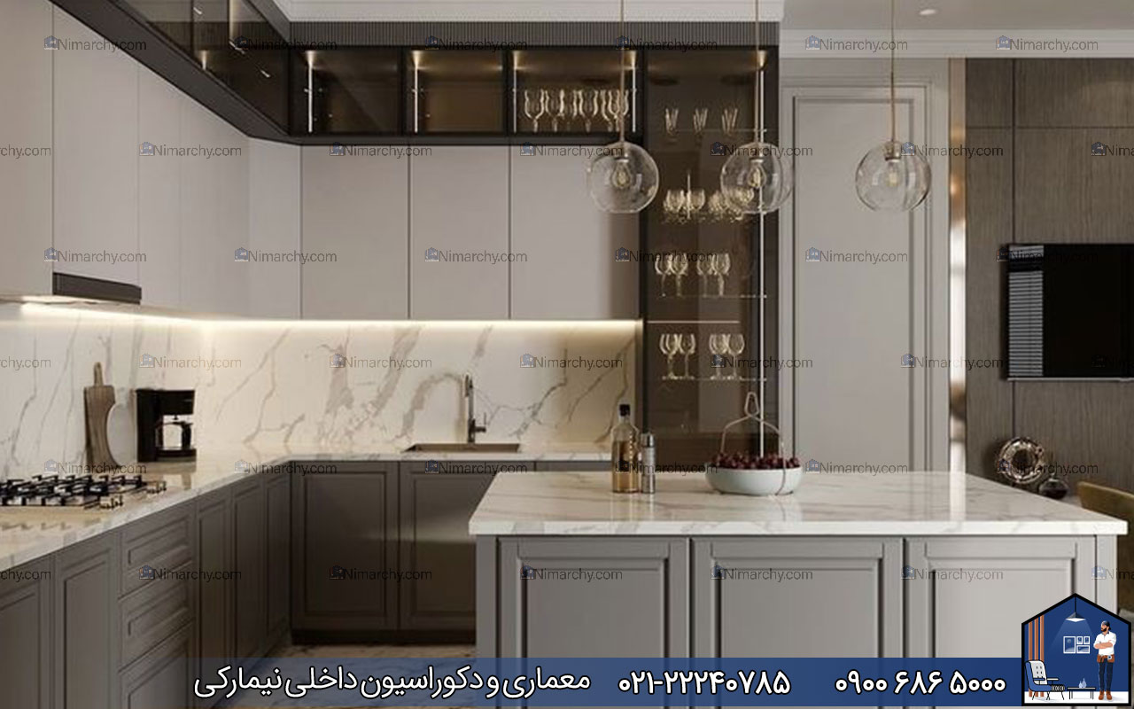 Nimarchy.com - کابینت نئوکلاسیک جدید