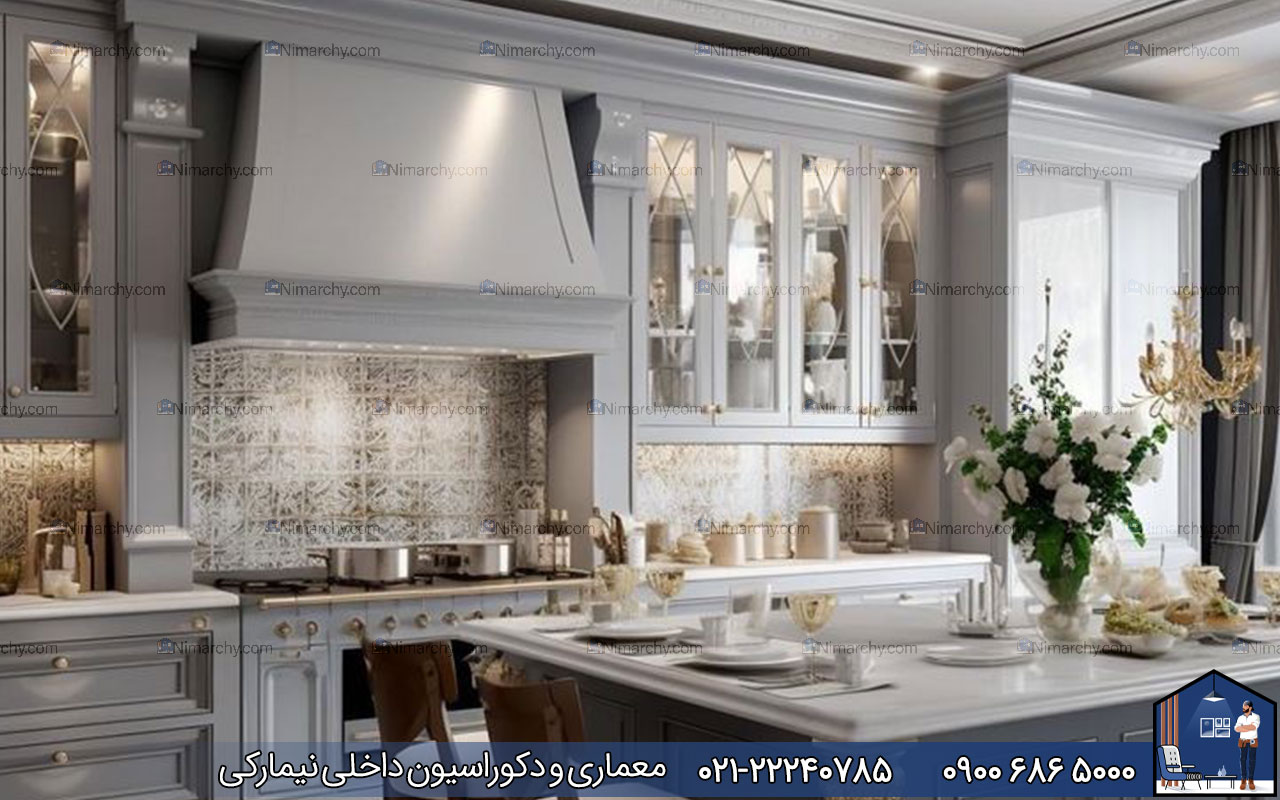 Nimarchy.com - کابینت نئوکلاسیک جدید