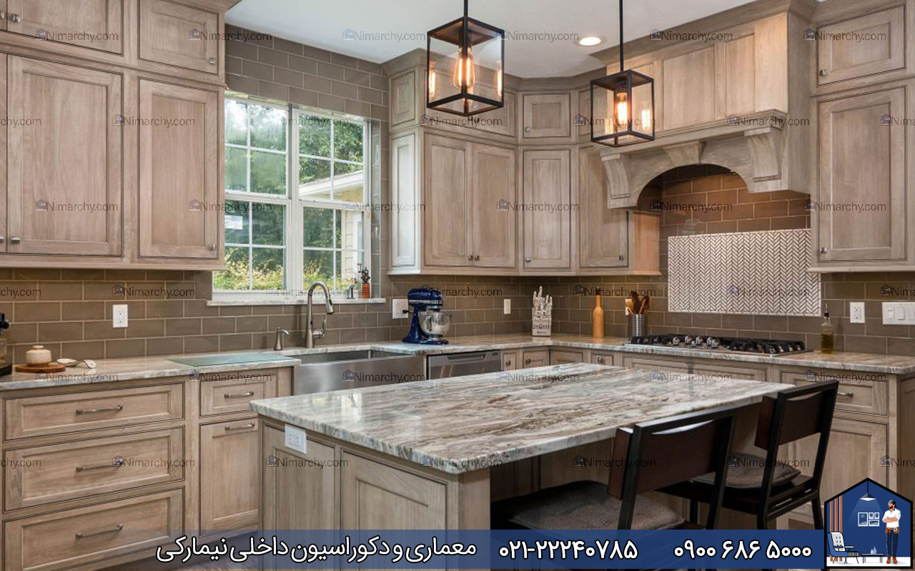 Nimarchy.com - کابینت نئوکلاسیک چوبی