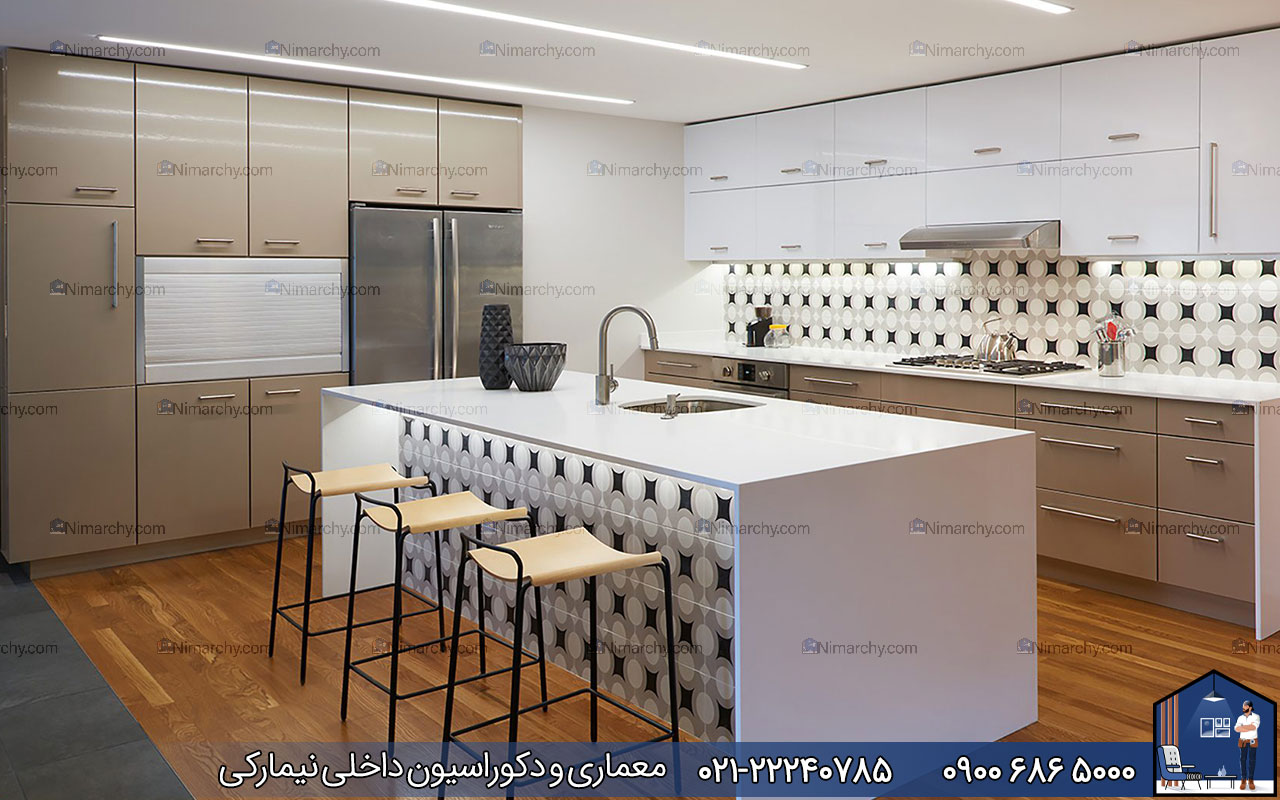 Nimarchy.com - کابینت پولیشی مدرن