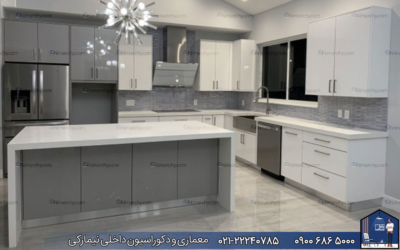 Nimarchy.com - کابینت پولیشی مدرن