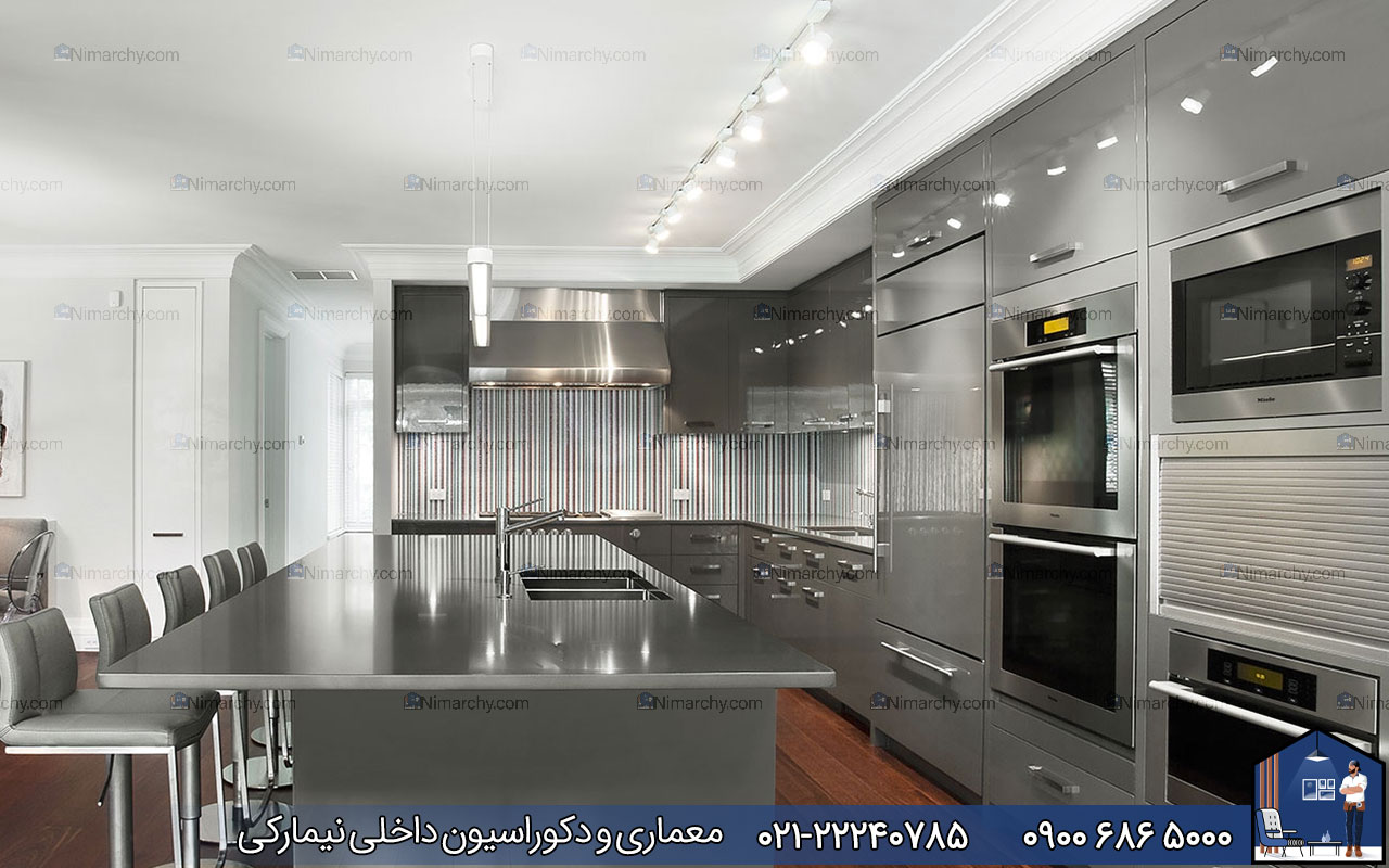 Nimarchy.com - کابینت پولیشی مدرن
