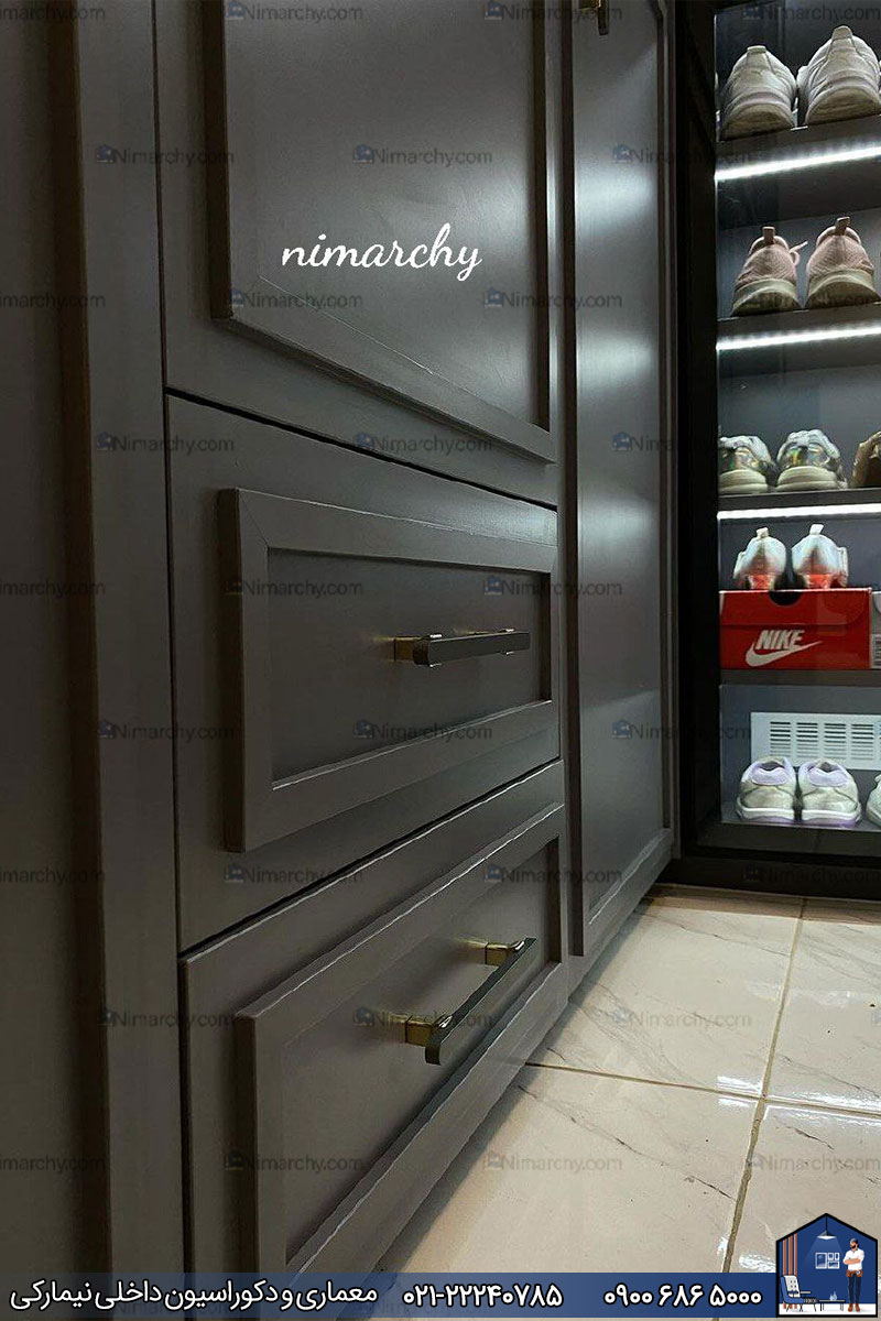 Nimarchy.com - کلوزت روم پروژه نیمارکی در گرگان