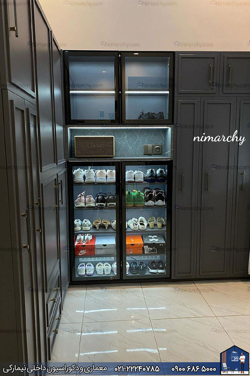 Nimarchy.com - کلوزت روم پروژه نیمارکی در گرگان