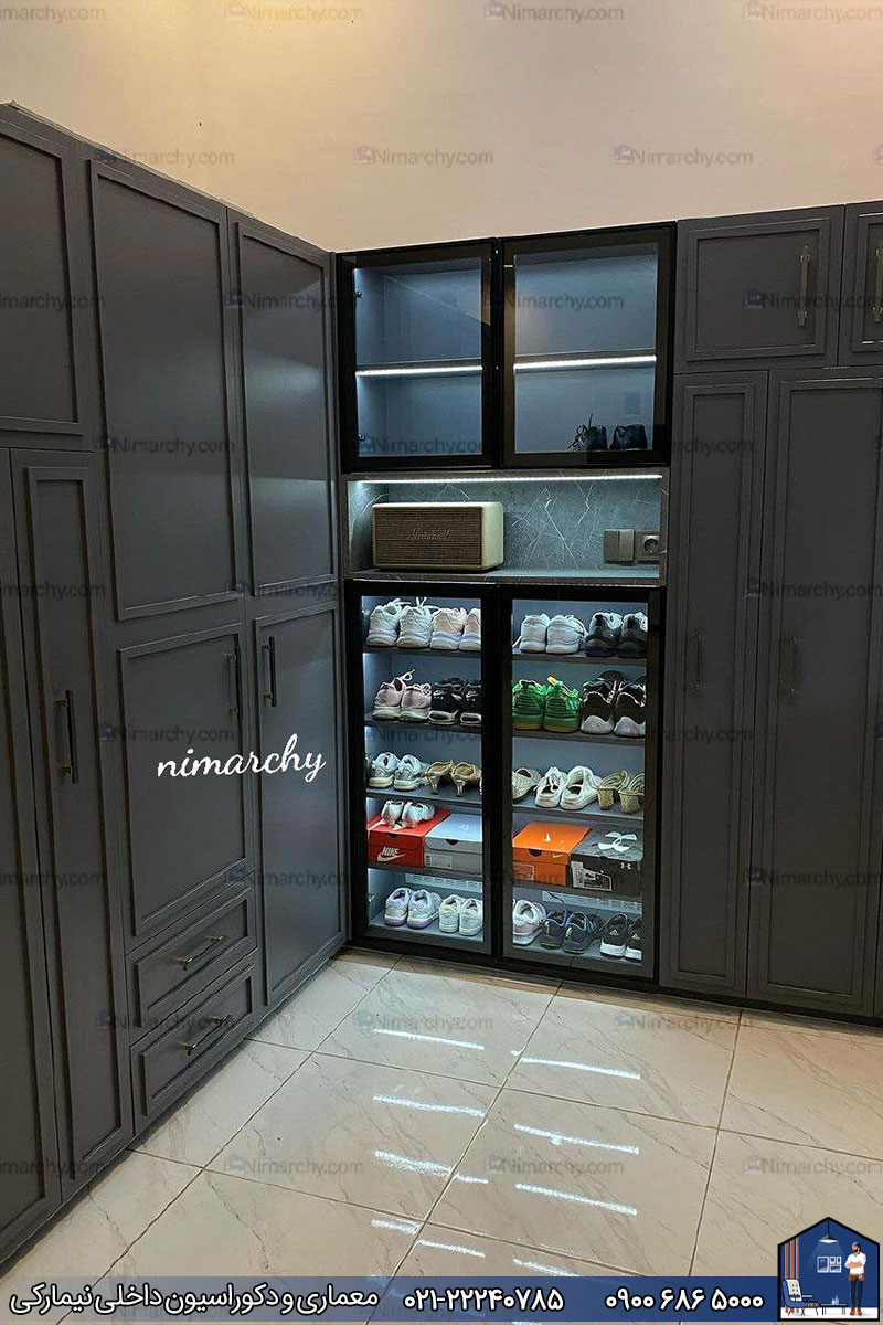 Nimarchy.com - کلوزت روم پروژه نیمارکی در گرگان