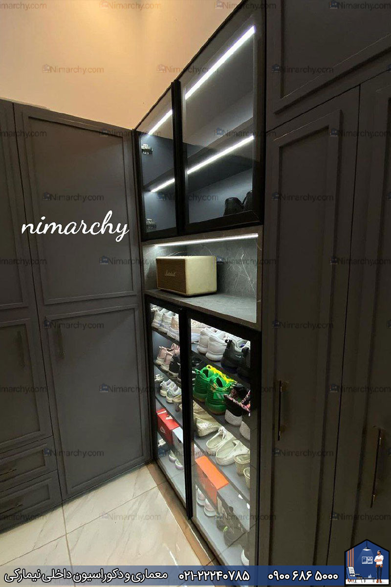 Nimarchy.com - کلوزت روم پروژه نیمارکی در گرگان