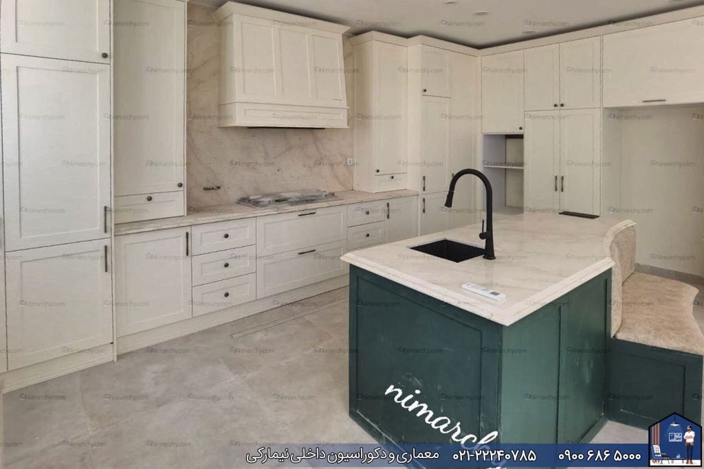 Nimarchy.com - کابینت پلی اورتان و سنگ طبیعی پروژه نیمارکی در قم.jpg