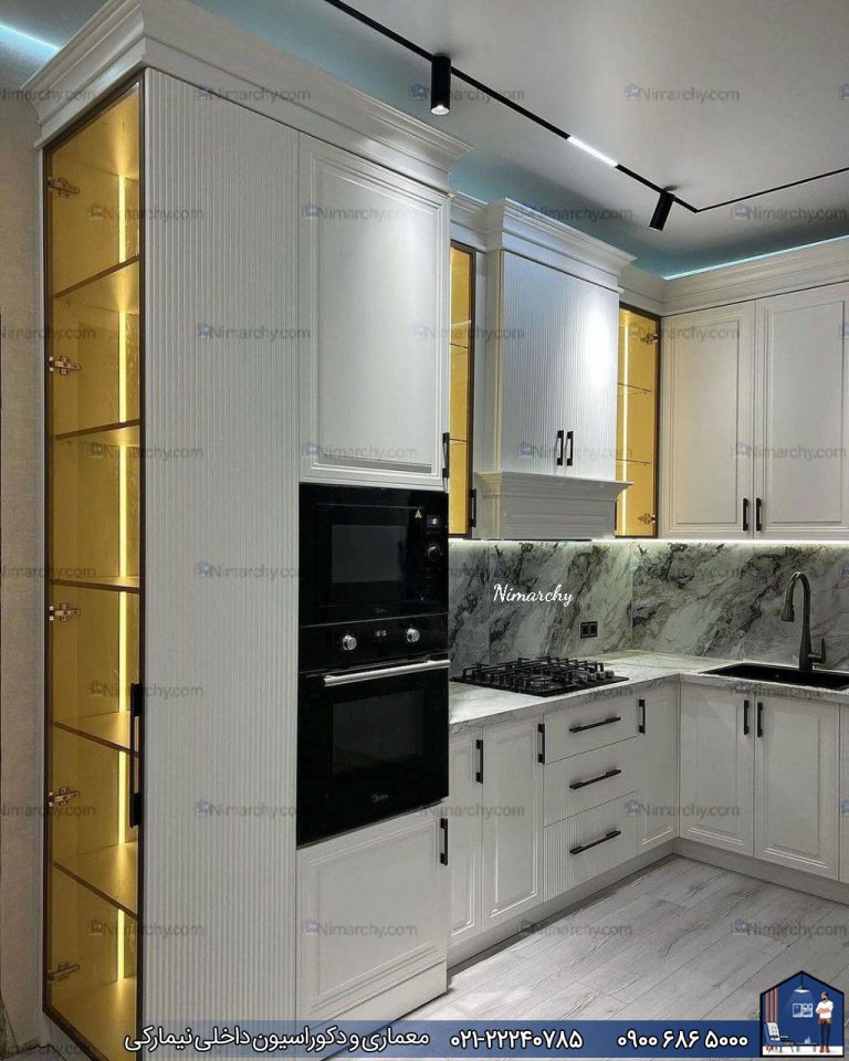 Nimarchy.com - کابینت پلی اورتان چیست؟ قیمت کابینت پلی اورتان - تصویر پروژه نیمارکی-جدید