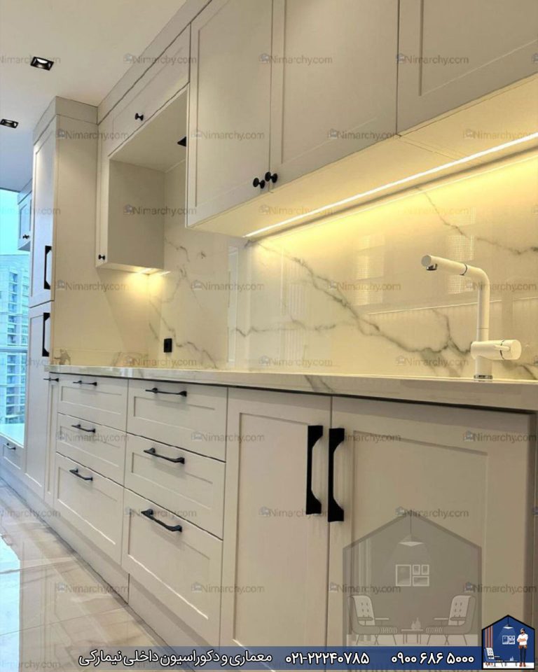 Nimarchy.com - کابینت پلی اورتان چیست؟ قیمت کابینت پلی اورتان - تصویر پروژه نیمارکی-جدید