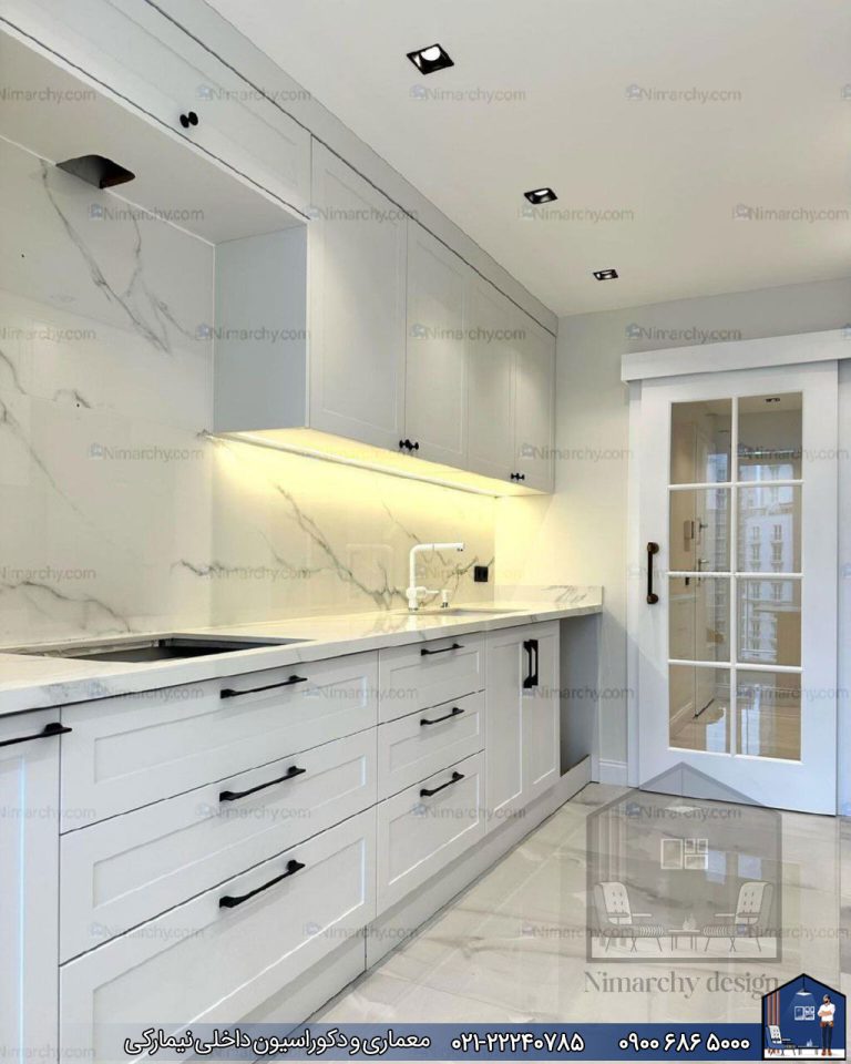 Nimarchy.com - کابینت پلی اورتان چیست؟ قیمت کابینت پلی اورتان - تصویر پروژه نیمارکی-جدید
