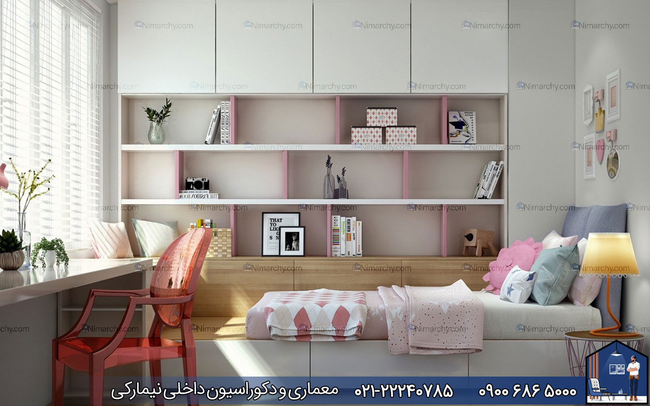 nimarchy.com - دکوراسیون داخلی اتاق کوچک