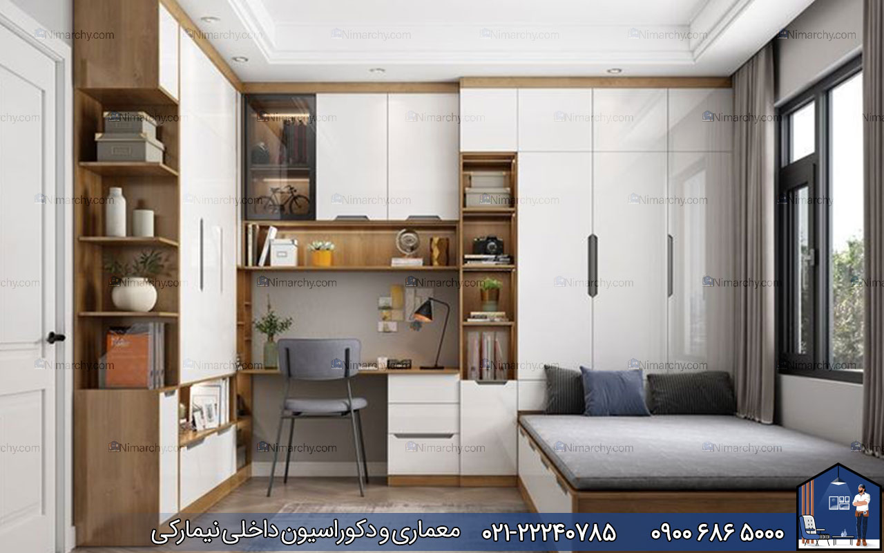 nimarchy.com - دکوراسیون داخلی اتاق کوچک