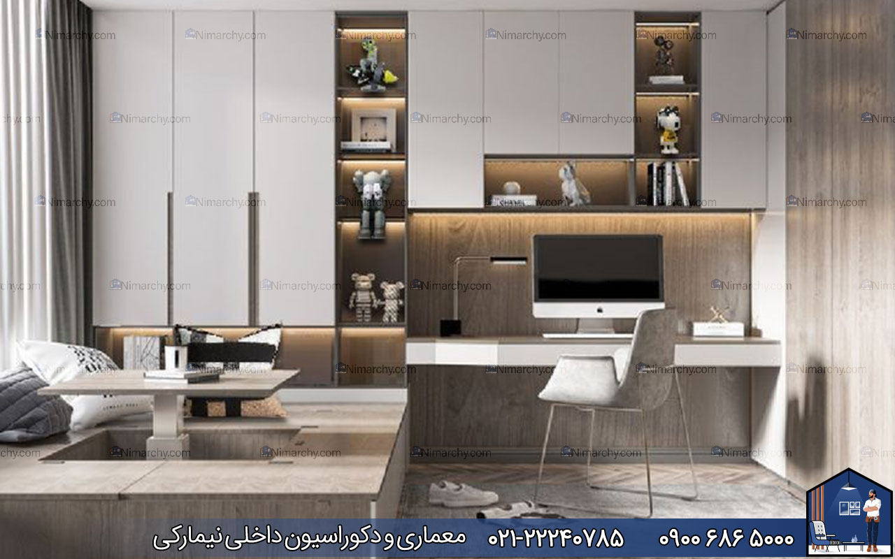 nimarchy.com - دکوراسیون داخلی اتاق کوچک
