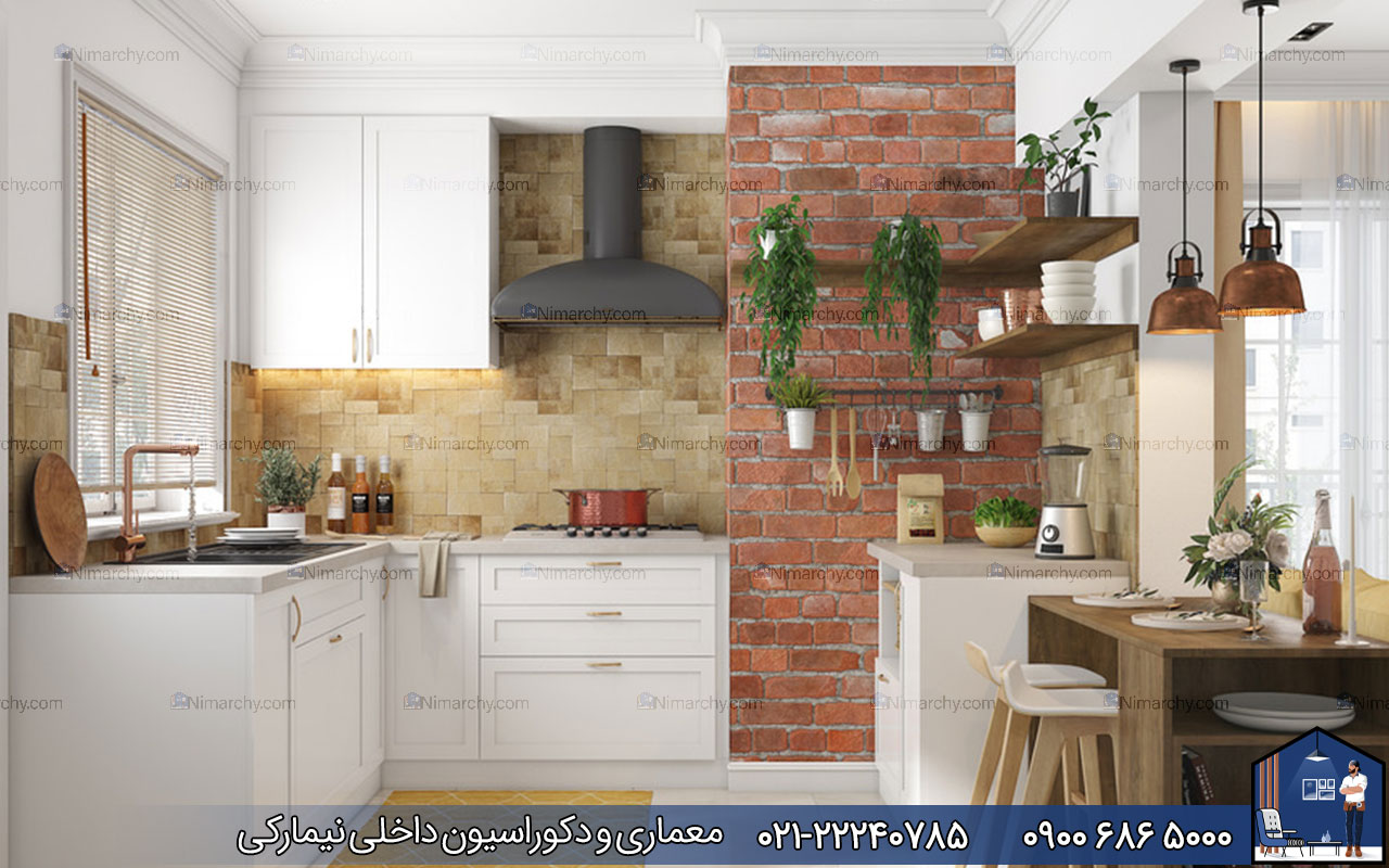 nimarchy.com - کابینت برای آشپزخانه کوچک