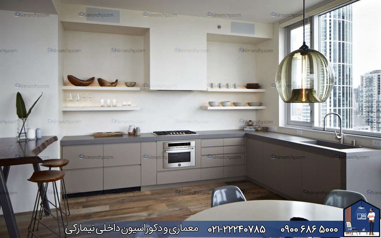 nimarchy.com - کابینت برای آشپزخانه کوچک