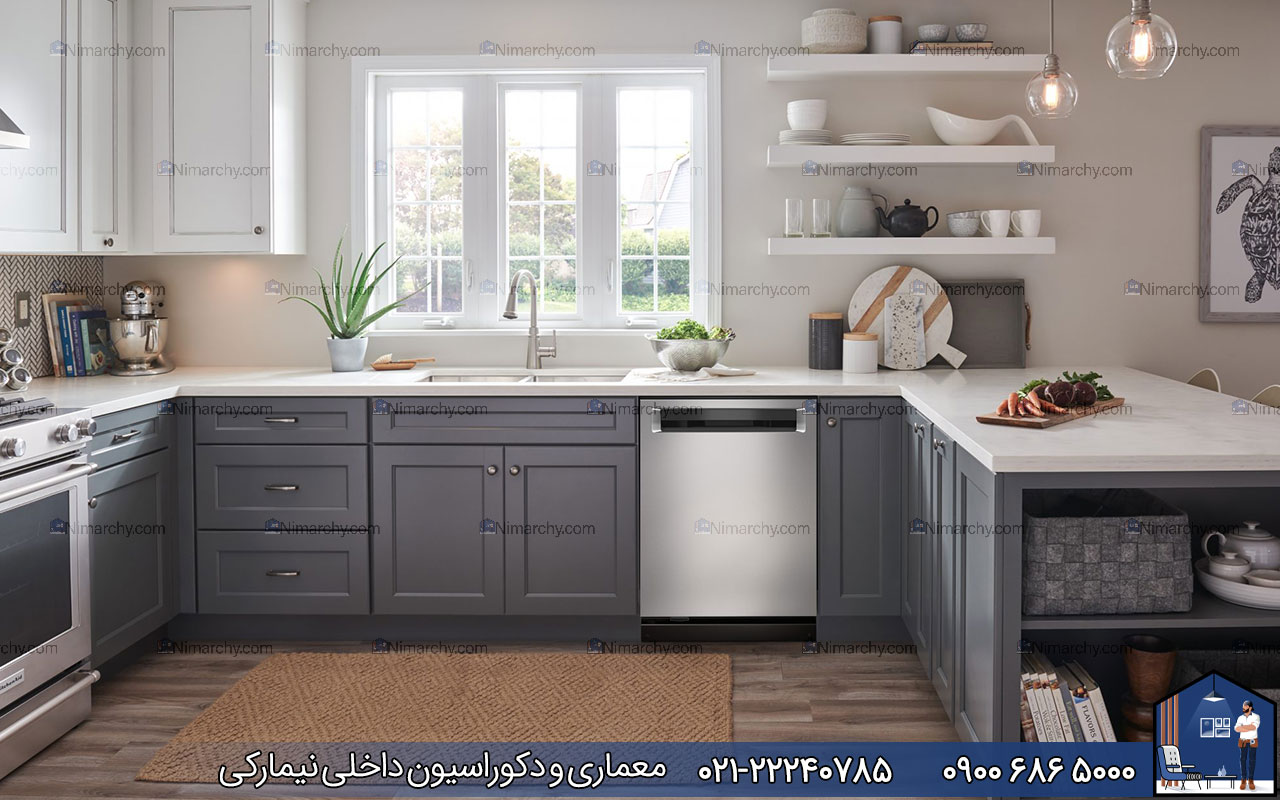 nimarchy.com - کابینت برای آشپزخانه کوچک
