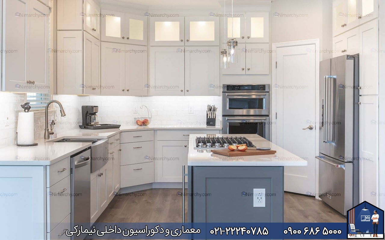 nimarchy.com - کابینت برای آشپزخانه کوچک