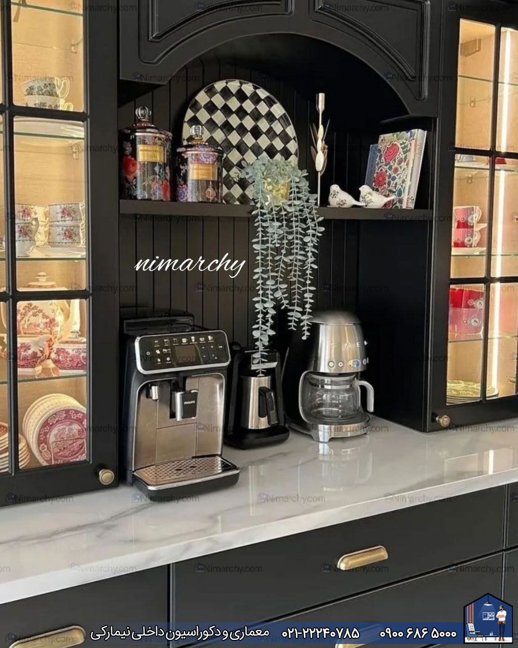 Nimarchy.com - دکوراسیون آشپزخانه پروژه قائم شهر نیمارکی