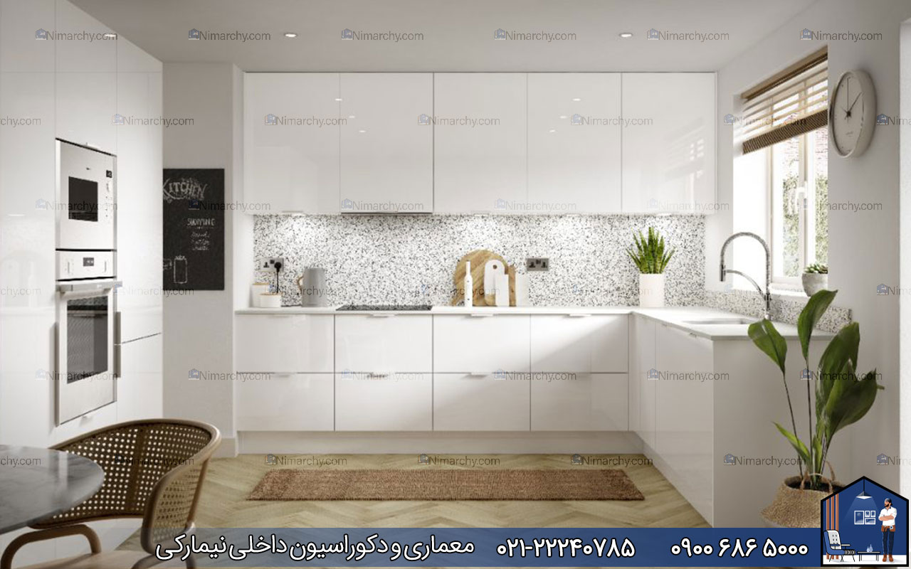 nimarchy.com - رنگ کابینت مدرن