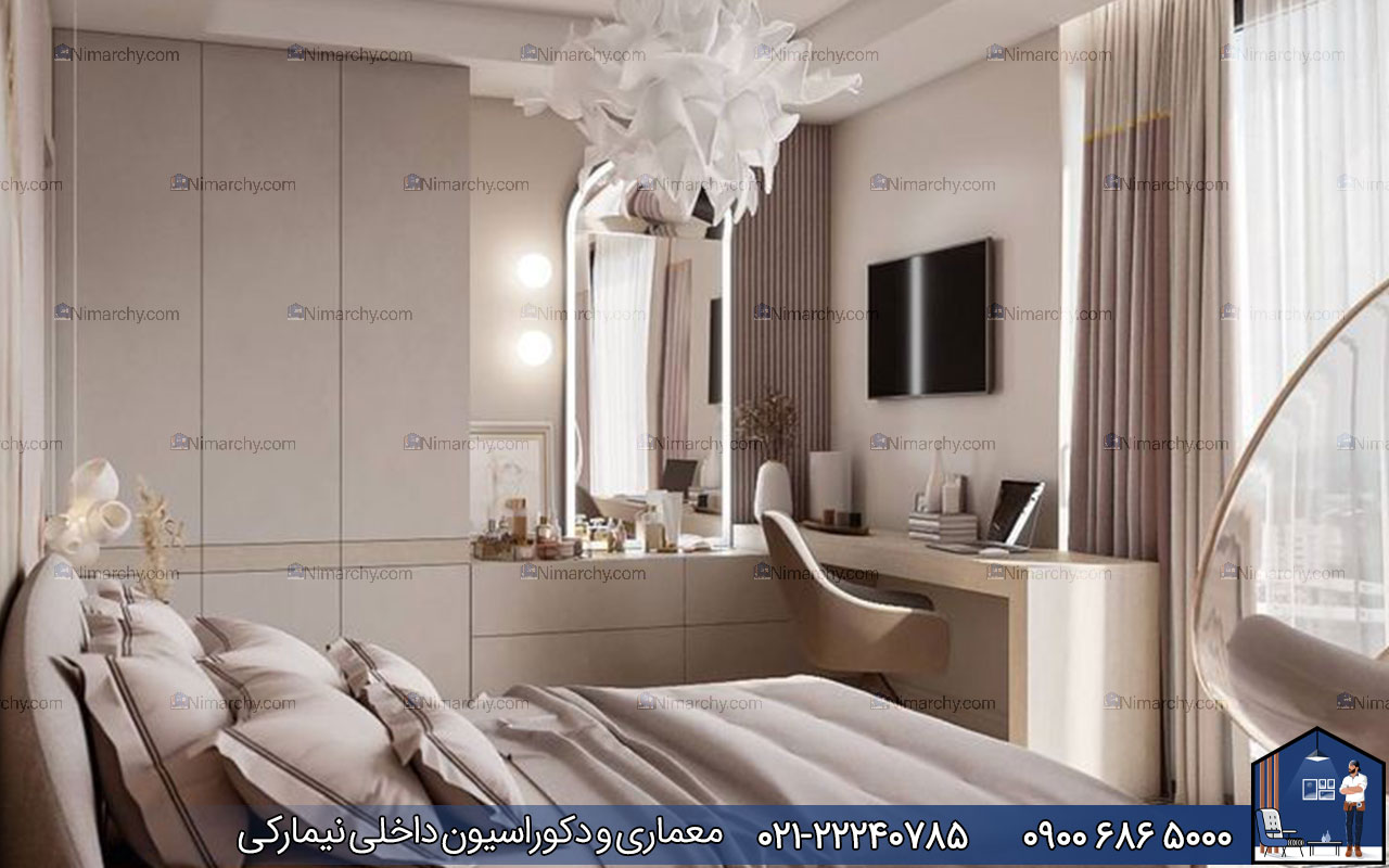 nimarchy.com - قیمت دکوراسیون داخلی اتاق خواب