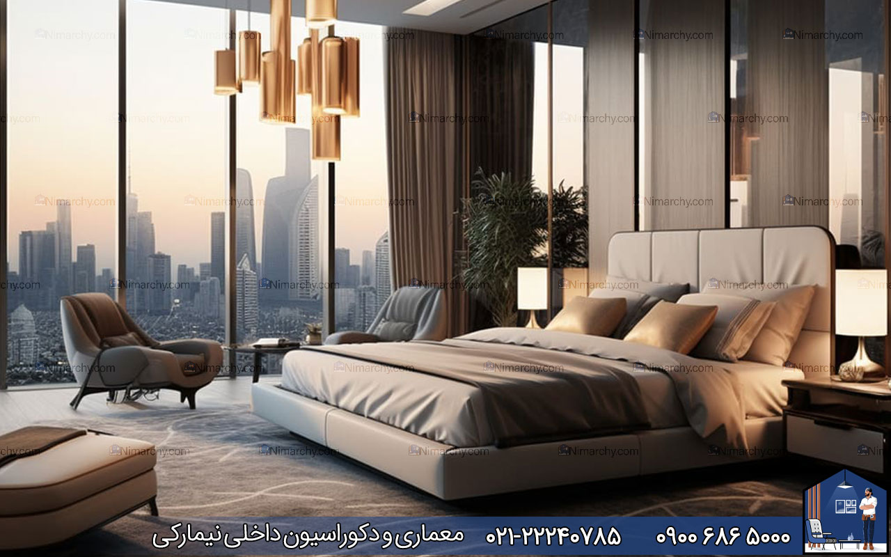nimarchy.com - قیمت دکوراسیون داخلی اتاق خواب