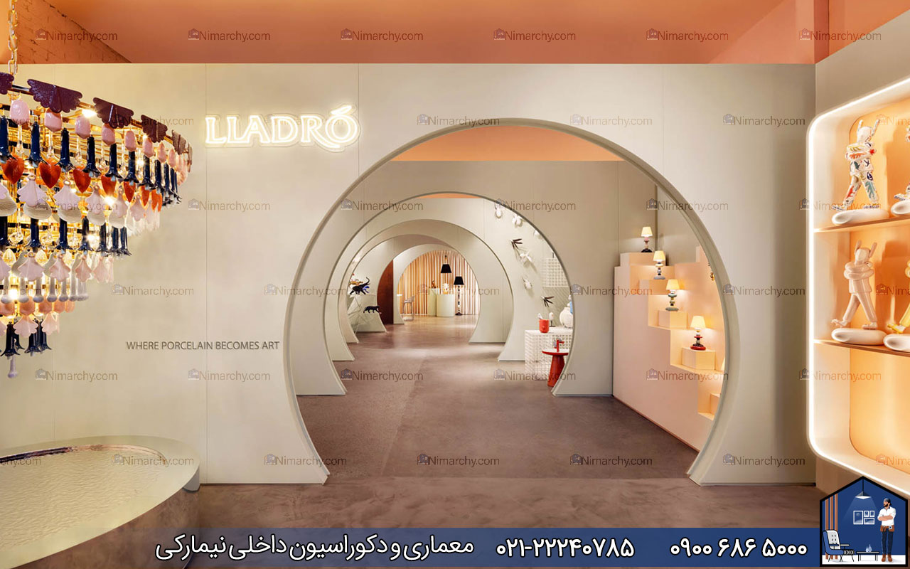 nimarchy.com - قیمت دکوراسیون داخلی مغازه